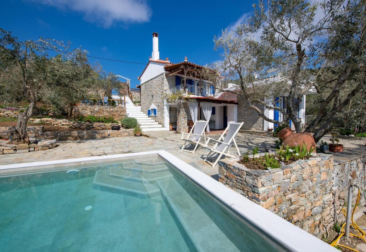 Villa Marouda กลอซซา ภายนอก รูปภาพ