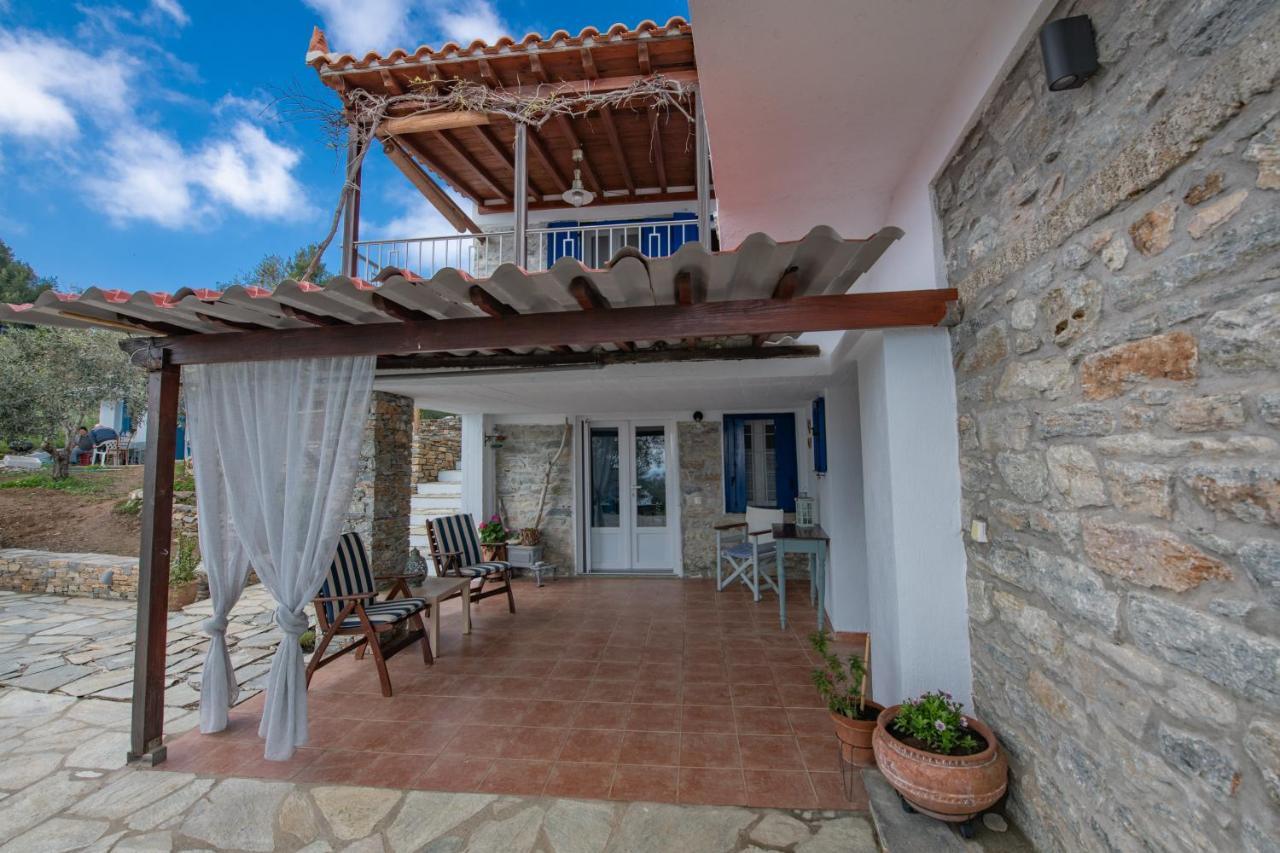 Villa Marouda กลอซซา ภายนอก รูปภาพ