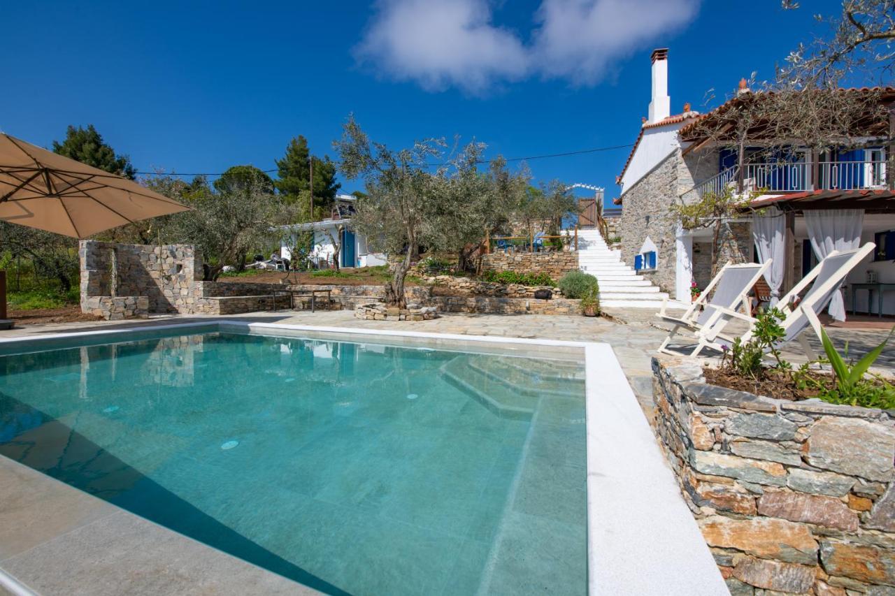 Villa Marouda กลอซซา ภายนอก รูปภาพ