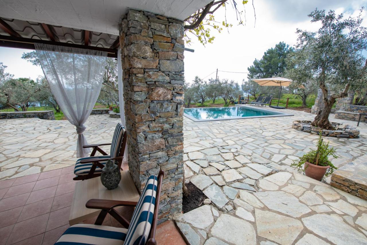 Villa Marouda กลอซซา ภายนอก รูปภาพ