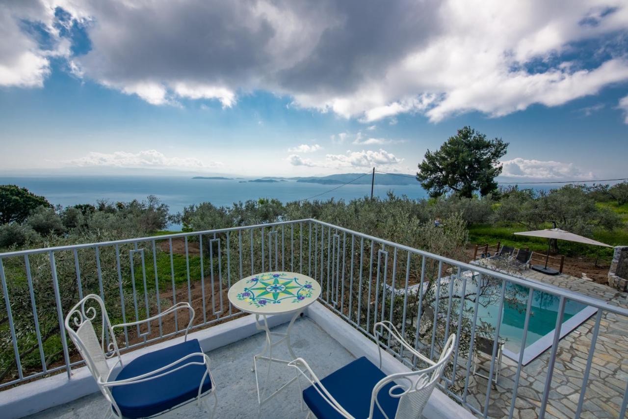 Villa Marouda กลอซซา ภายนอก รูปภาพ