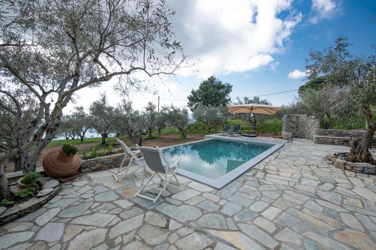 Villa Marouda กลอซซา ภายนอก รูปภาพ