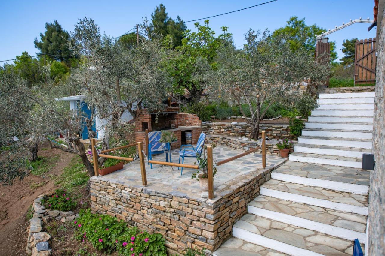 Villa Marouda กลอซซา ภายนอก รูปภาพ