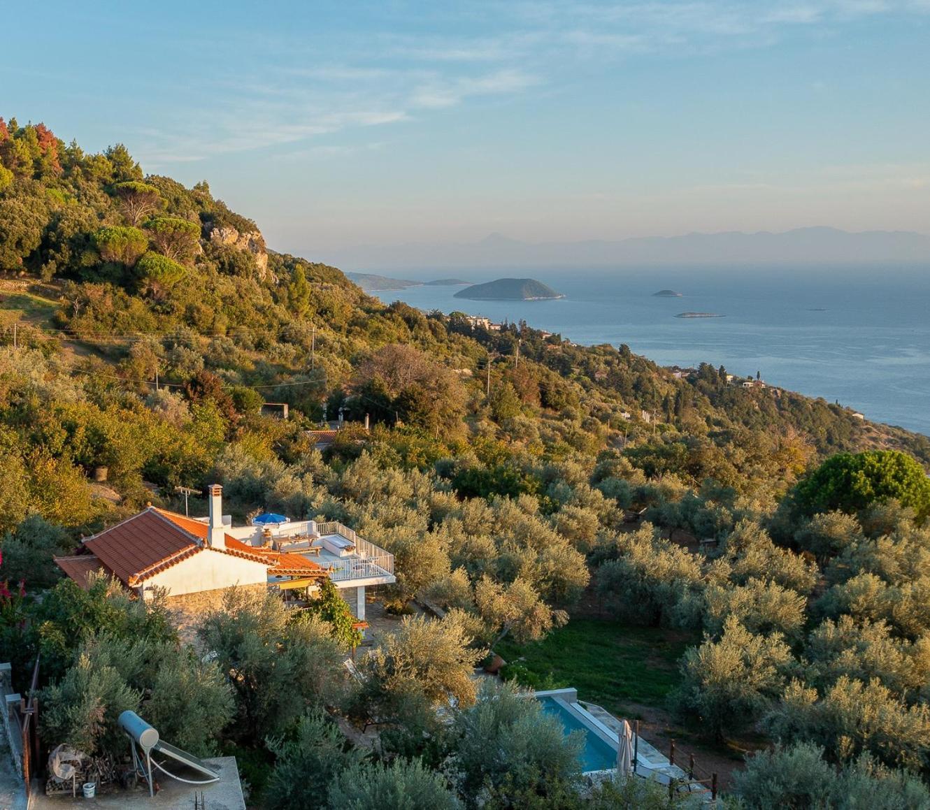 Villa Marouda กลอซซา ภายนอก รูปภาพ