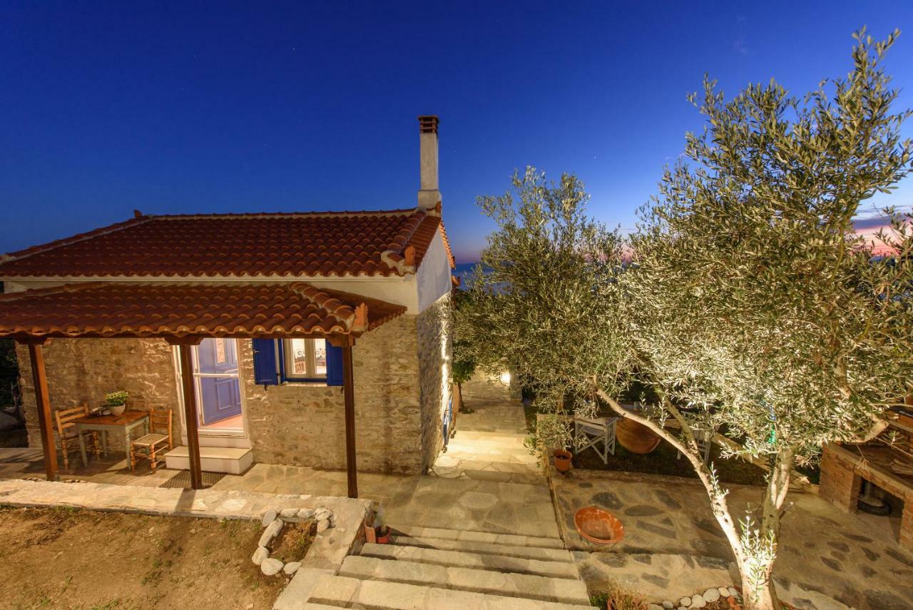 Villa Marouda กลอซซา ภายนอก รูปภาพ